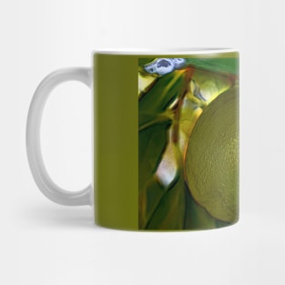 Bright Green Persimmon on the Tree Mug